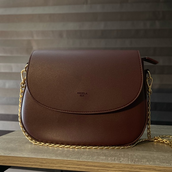 Angela Roi Handbags - Angela Roi Florence Crossbody in Bordeaux